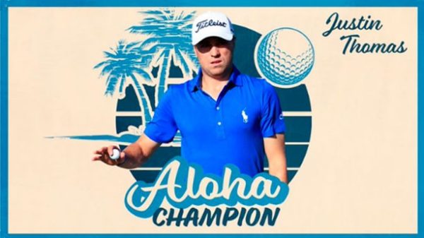 Justin Thomas venció por segunda vez en Hawái. (Foto: @Sentry_TOC)