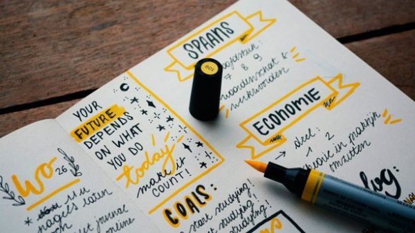 Lista de propósitos. (Foto: Estée Janssens on Unsplash)