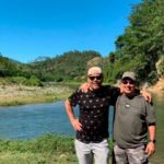 En la confluencia de los ríos Jimenoa y Yaque del Norte. (Foto: EF)
