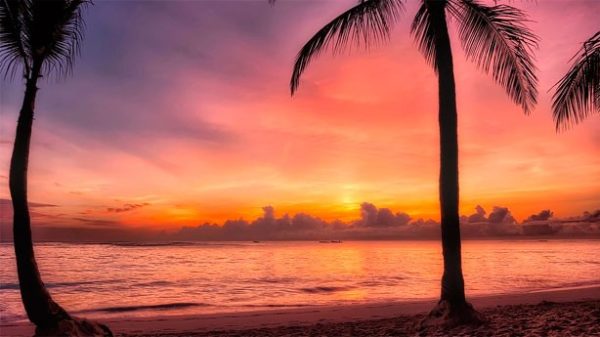 La belleza del amanecer en República Dominicana. (Foto: @Pixabay)