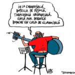 Caricatura de Alen Lauzán.