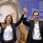 Hugo Beras anunció su respaldo a la candidatura de Carolina Mejía. (Foto: @CarolinaMejiaG)
