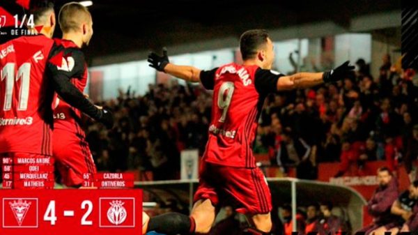 El Mirandés lo volvió a hacer. (Foto: @CDMirandes)