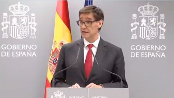 Comparecencia del ministro de Sanidad