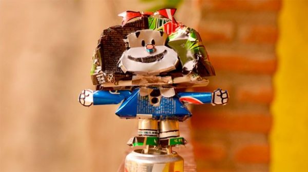 Mafalda reciclada. (Foto: ddcreativohn/Pixabay)