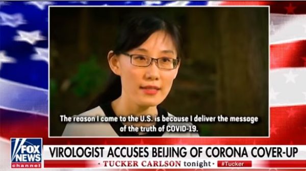 La viróloga china que huyó de Hong Kong. (Foto: Fox News)