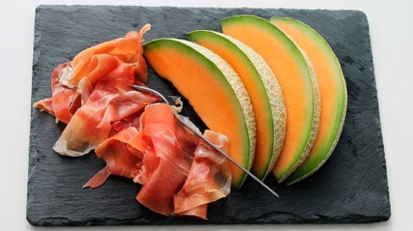 Melón con jamón