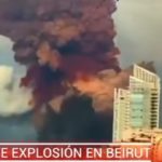 Enorme tragedia en el puerto de Beirut. (Foto: 24h/Twitter)