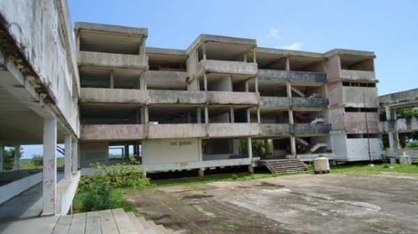 Ruinas del IPUEC (Instituto Preuniversitario en el Campo)  Eusebio Sánchez