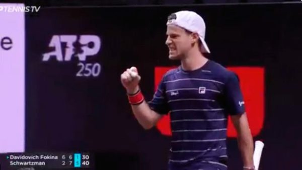 Schwartzman se impuso a Davidovich en Colonia. (Foto: @ATPTour)