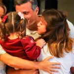 El emotivo encuentro de Leopoldo con su familia al llegar a Madrid. (Foto: Instagram/leopoldolópez)