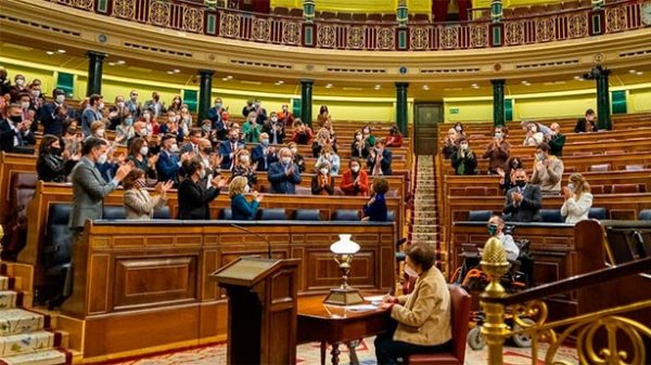 El Pleno aprobó todo el articulado y las secciones del Proyecto de Ley de Presupuestos Generales del Estado 2021. (Foto: @Congreso)
