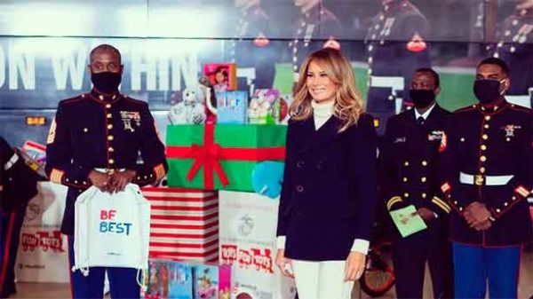 Melania quiso fijar su posición ante el intento de golpe de Estado. (Foto: FLOTUS)