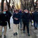 El alcalde en Puente de Moratalaz