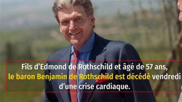 Pesar en la muerte del barón Benjamin de Rothschild . (Foto: YouTube/LePoint)