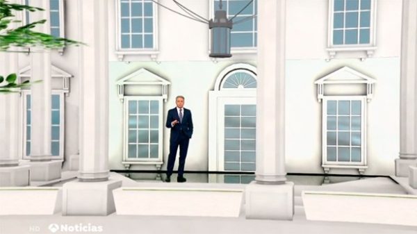 Vicente Vallés "visitó" la Casa Blanca con casi cuatro millones de seguidores. (Foto: Antena 3)
