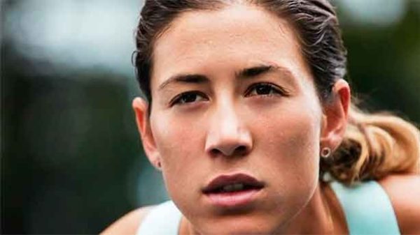 Una poderosa Garbiñe avanza en Australia. (Foto: @GarbiMuguruza)