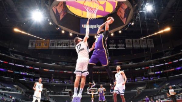 Nueva victoria de Los Angeles Lakers y Los Angeles Clippers. (Foto: @Lakers)