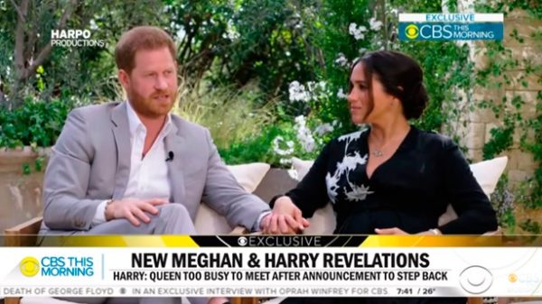 La entrevista de Meghan y Harry ha levantado muchas ampollas. (Foto: YouTube/CBS)