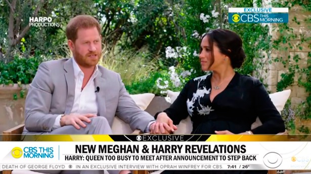 La entrevista de Meghan y Harry ha levantado muchas ampollas. (Foto: YouTube/CBS)