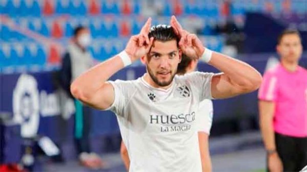 Rafa Mir alcanza los diez goles. (Foto: @Laligatv)