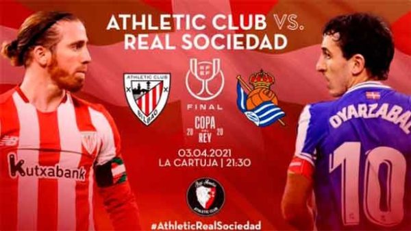 Un derbi vasco histórico en la final de la Copa del Rey en La Cartuja. (Foto: @AthleticClub)