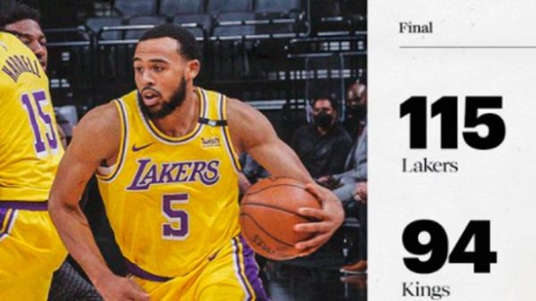 Los Lakers vuelven a la senda de la victoria. (Foto: @Lakers)