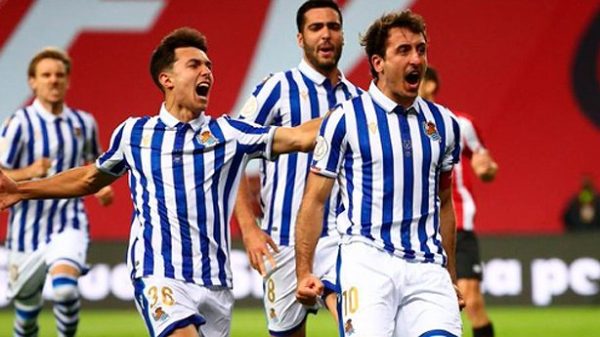 La Real Sociedad ganó la Copa del Rey 2020 en Sevilla. (Foto: