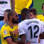 Bochorno y vergüenza en Cádiz- El racismo es inadmisible. (Foto: @MovistarFutbol)