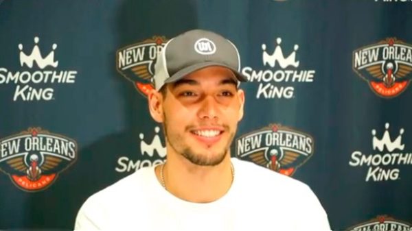 Willy Hernangómez vuelve a sonreír. (Foto: @Pelicans)