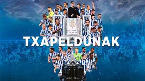 Emoción y morbo en el duelo de la resaca de la gran final en Sevilla. (Imagen: @RealSociedad)