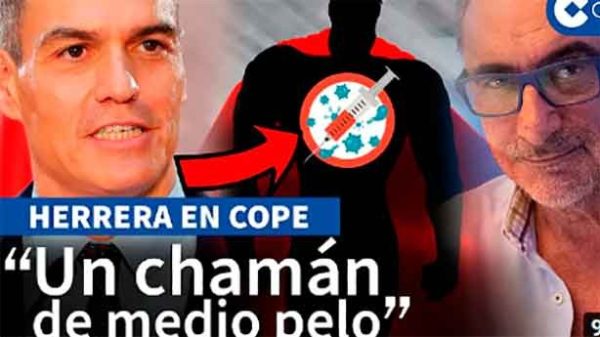 La respuesta de Carlos Herrera al acto de La Moncloa. (Imagen: Cadena COPE)