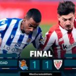 El fallo de Unai Simón que decidió el derbi vasco. (Foto: @LaLigatv)