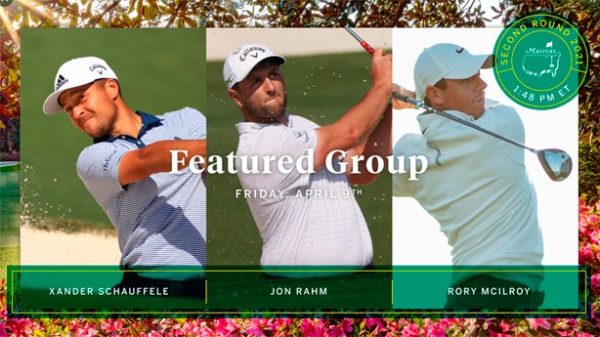 Rahm comenzó bien en Augusta. (Foto: @TheMasters)