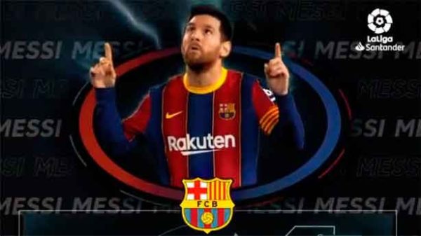 Máxima apuesta de Koeman por Leo Messi. (Imagen: @LaLigatv)