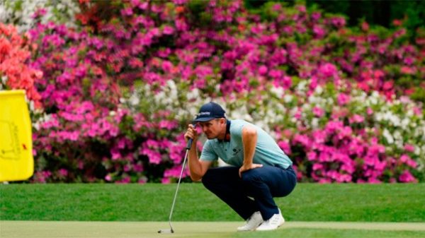 Justin Rose sigue líder en Augusta. (Foto: @TheMasters)