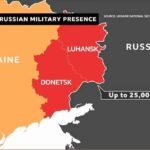 Masivos movimientos de tropas de Rusia en la frontera con Ucrania. (Infografía: BBC)