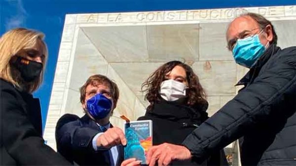 Toni Cantó dará todo su apoyo a la lista de Isabel Díaz Ayuso. (Foto: @IDíazAyuso))