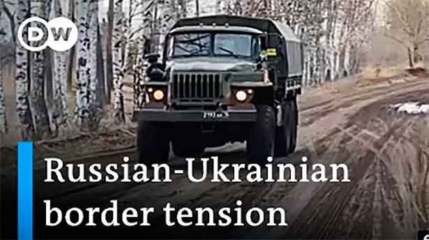 Alemania y Estados Unidos en alerta máxima ante la posible invasión de Ucrania por Rusia. (Foto: DW)