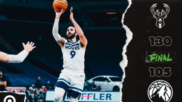 Pésima temporada para Ricky y sus Wolves. (Foto: @timberwolves)