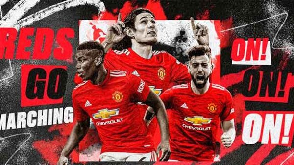 El Granada no pudo con el Manchester United de Cavani. (Imagen: @ManUtd)