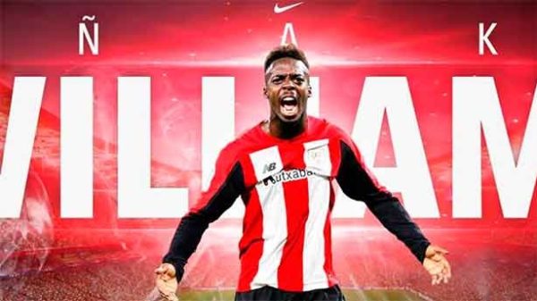 Iñaki Williams frente a Leo Messi en noche que exige jerarquía. (Foto: @IñakiWilliams)