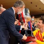 La felicitación del Rey a Leo Messi. (Foto: @CasaReal)