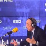 Florentino Pérez en El Larguero. (Foto. Cadena SER)