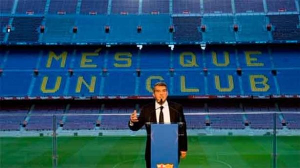 Joan Laporta rompe su silencio sobre la Superliga. (Foto: @JoanLaportaFCB)
