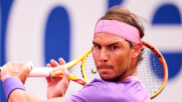 Nadal ha sufrido en sus dos primeros partidos en Barcelona. (Foto: @atptour)