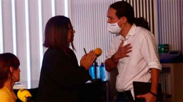 Choque total de Vox y Unidas Podemos en el debate de la SER
