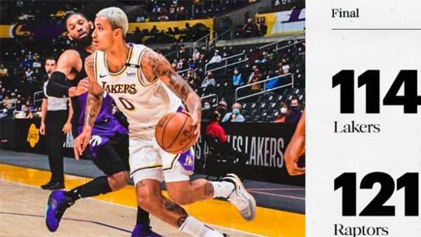 Los Lakers caen a la sexta plaza del Oeste. (Foto: @Lakers)