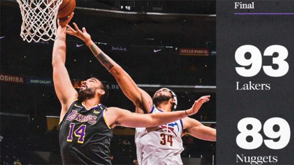 Los Lakers vuelven a la senda de la victoria. (Foto: @Lakers)