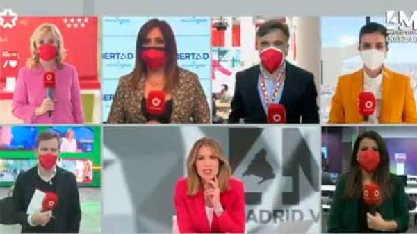 Una participación histórica en los comicios de Madrid. (Foto: @Telemadrid)